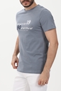 JACK & JONES-Ανδρικό t-shirt JACK & JONES 12222878 JJWORK γκρι